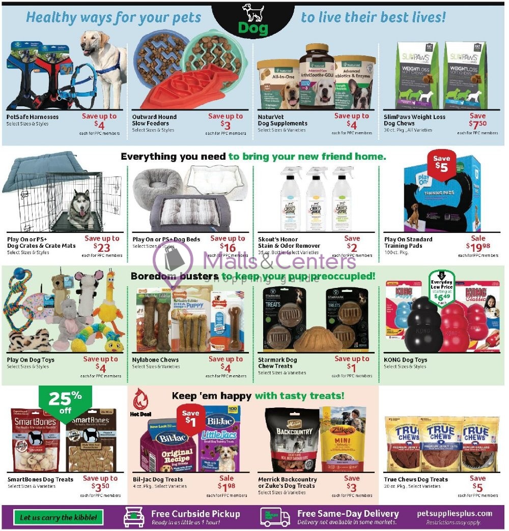 Pet Supplies Plus Weekly Ad sales & flyers specials MallsCenters
