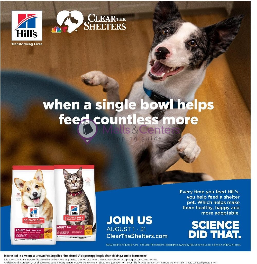 Pet Supplies Plus Weekly Ad sales & flyers specials MallsCenters