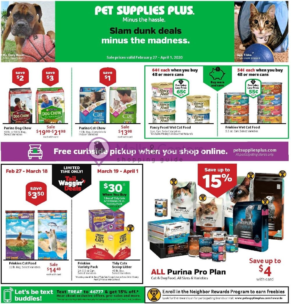 Pet Supplies Plus Weekly Ad sales & flyers specials MallsCenters