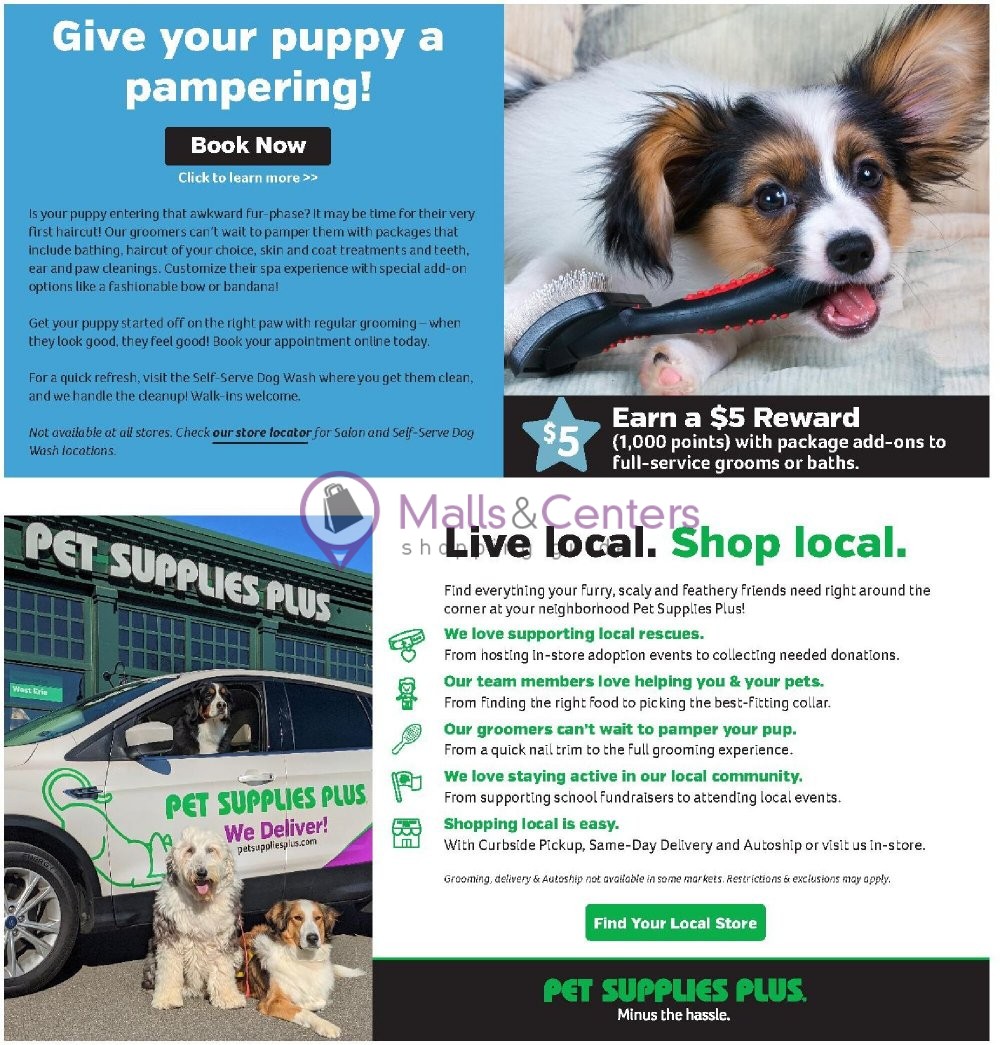Pet Supplies Plus Weekly Ad sales & flyers specials MallsCenters
