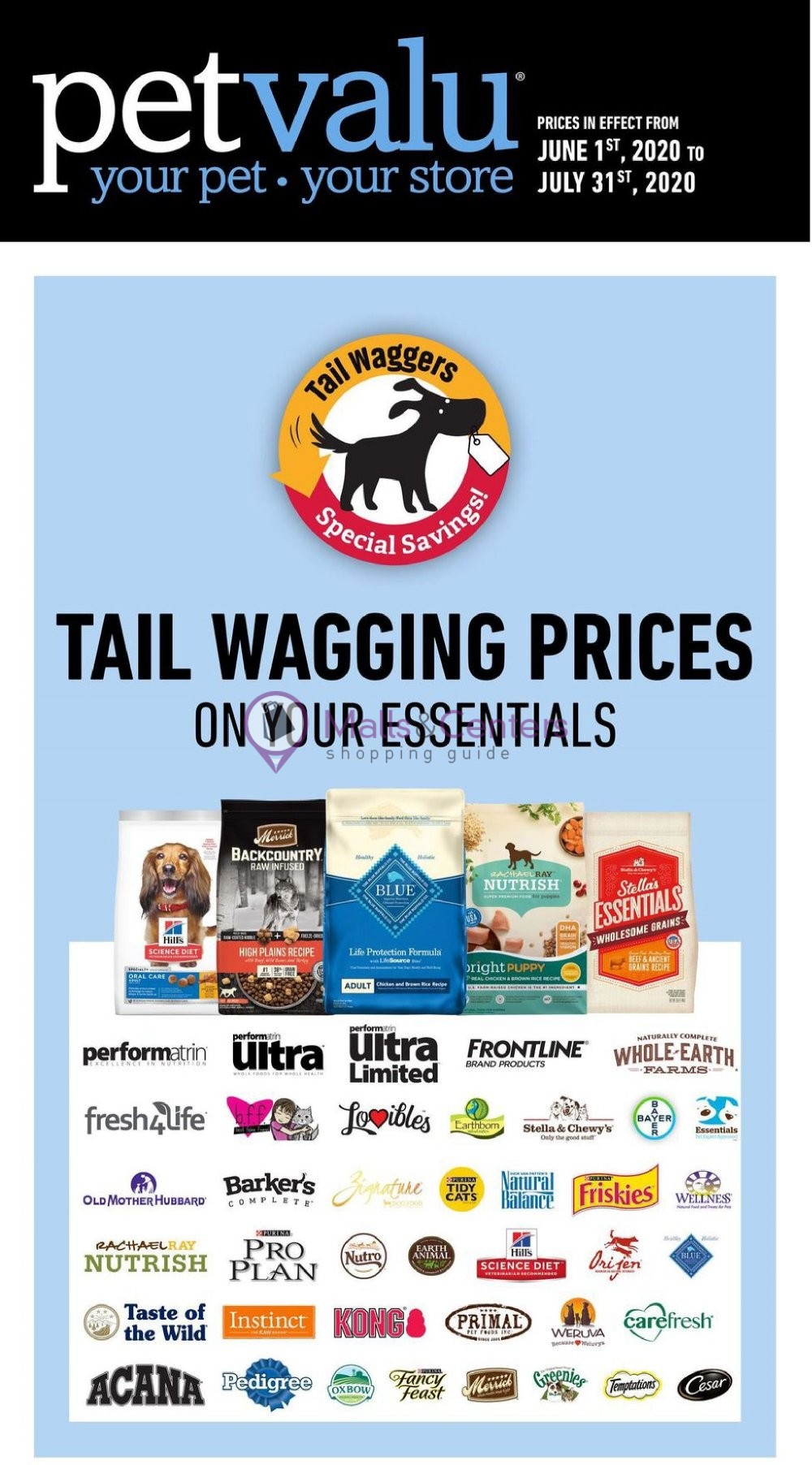 Pet Valu Weekly ad valid from 06/01/2020 to 07/31/2020 MallsCenters