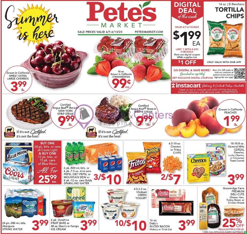 Pete's Fresh Market Weekly Ad sales & flyers specials MallsCenters