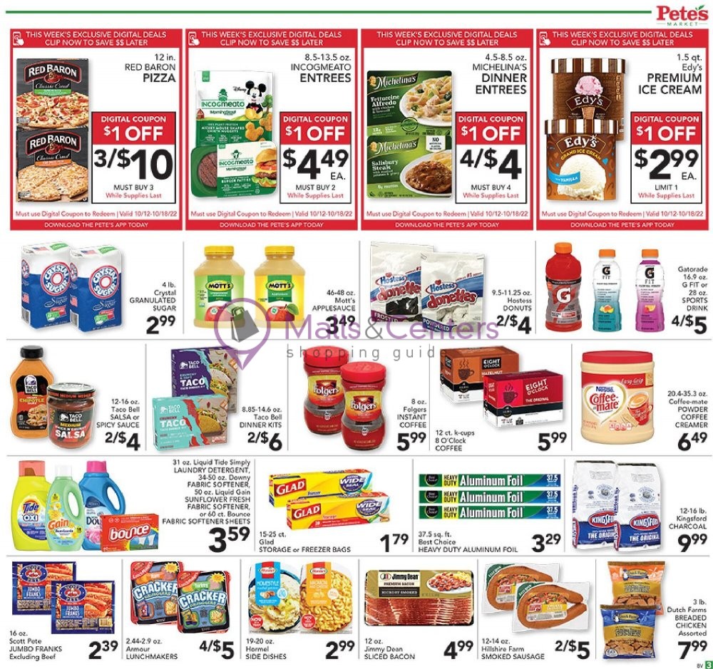 Pete's Fresh Market Weekly ad valid from 10/12/2022 to 10/18/2022