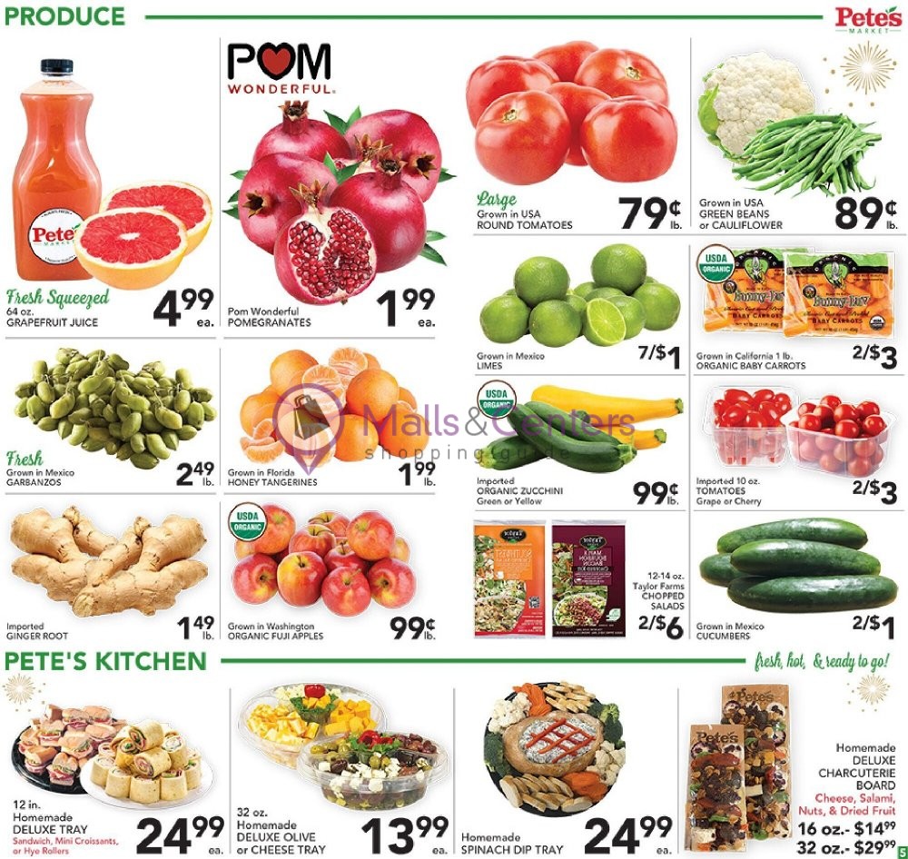 Pete's Fresh Market Weekly Ad sales & flyers specials MallsCenters