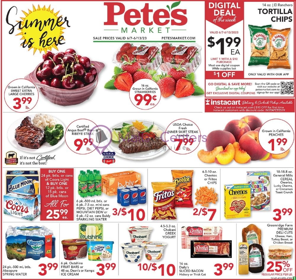 Pete's Fresh Market Weekly Ad sales & flyers specials MallsCenters