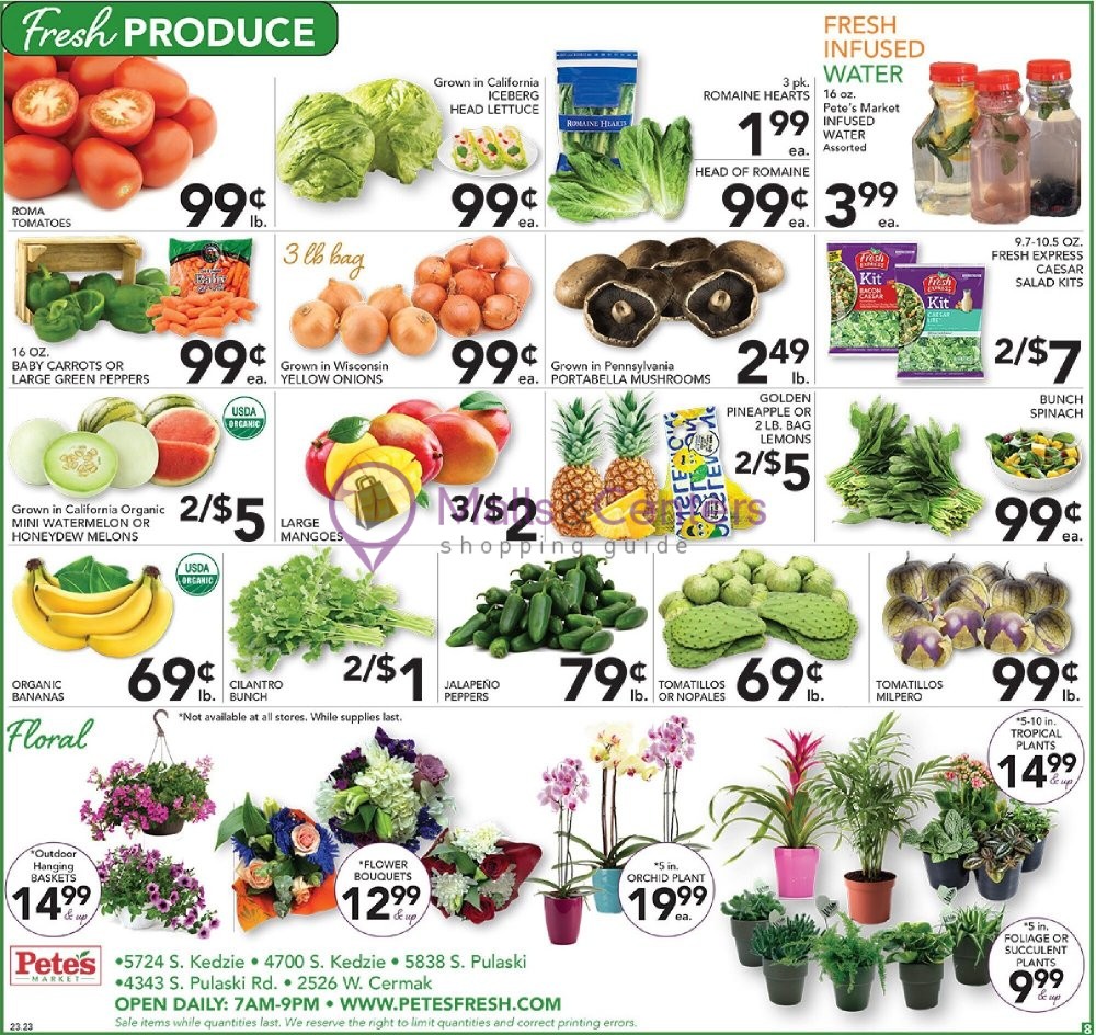 Pete's Fresh Market Weekly Ad sales & flyers specials MallsCenters
