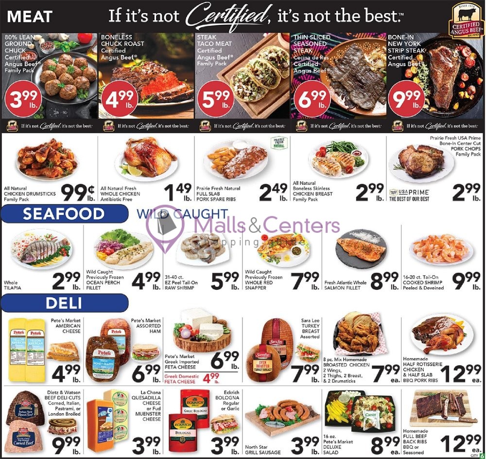 Pete's Fresh Market Weekly Ad sales & flyers specials MallsCenters