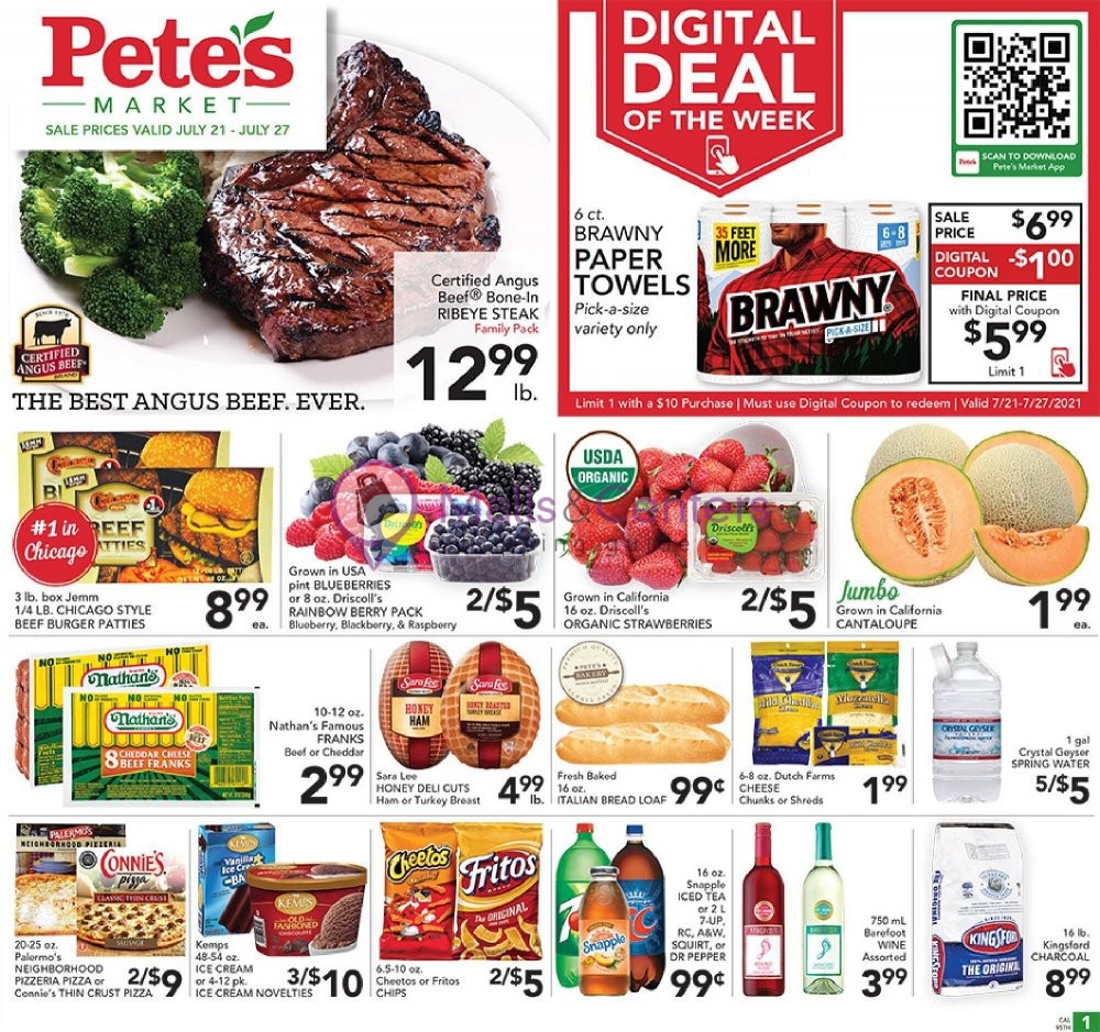 Pete's Fresh Market Weekly ad valid from 07/21/2021 to 07/27/2021