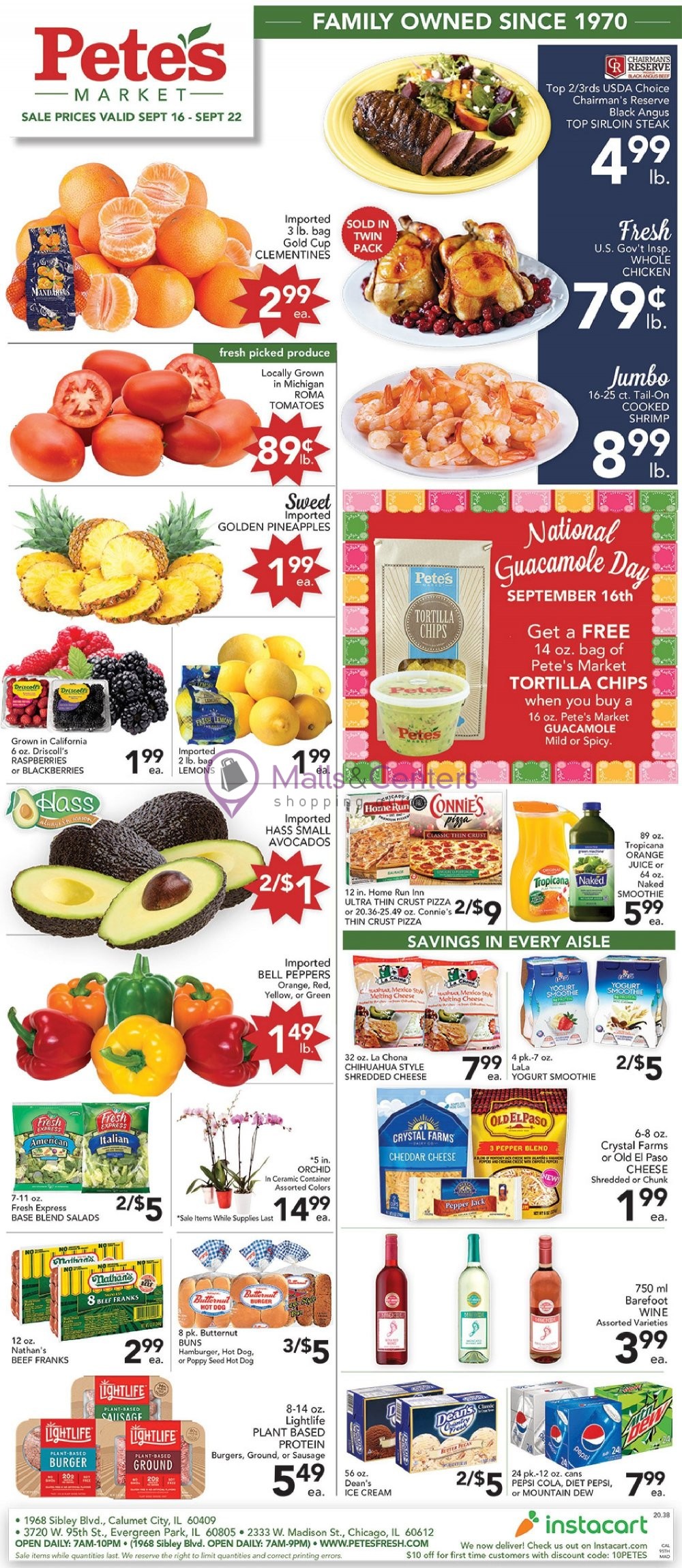Pete's Fresh Market Weekly Ad sales & flyers specials MallsCenters