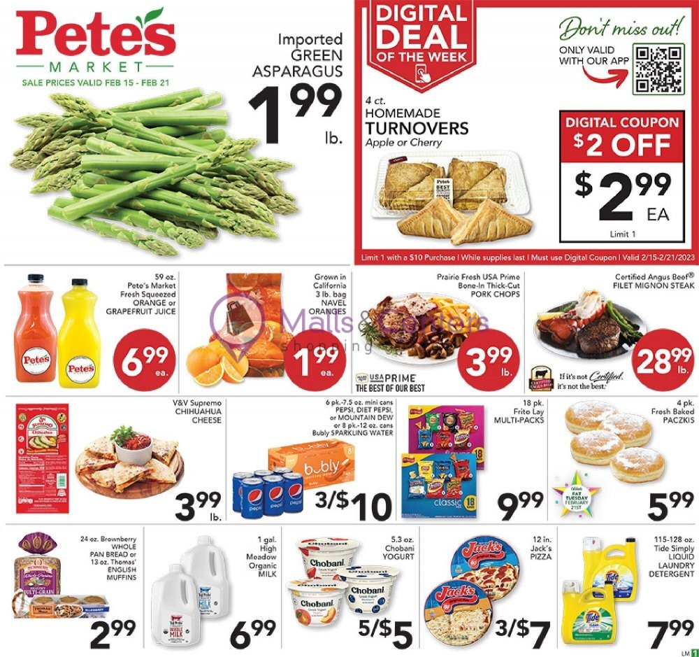 Pete's Fresh Market Weekly Ad sales & flyers specials MallsCenters