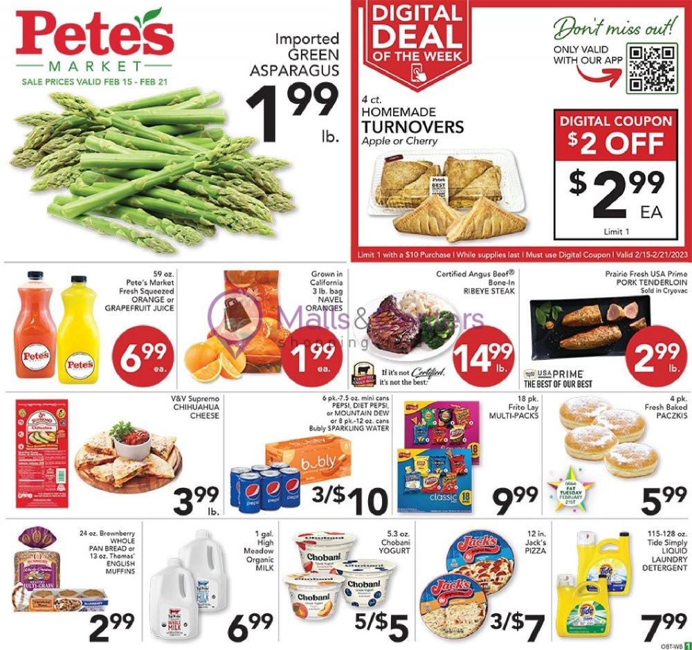 Pete's Fresh Market Weekly ad valid from 02/15/2023 to 02/21/2023