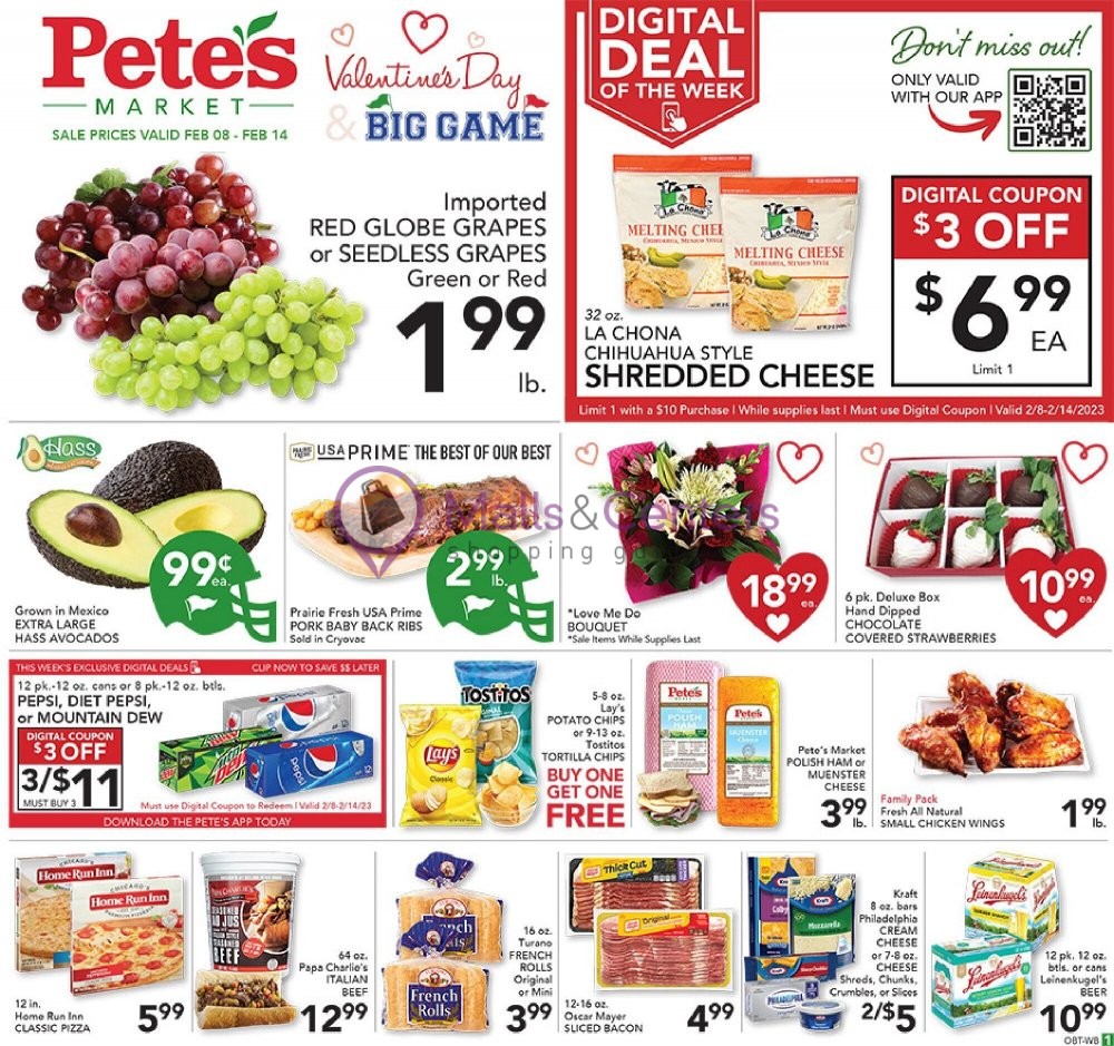 Pete's Fresh Market Weekly ad valid from 02/08/2023 to 02/14/2023