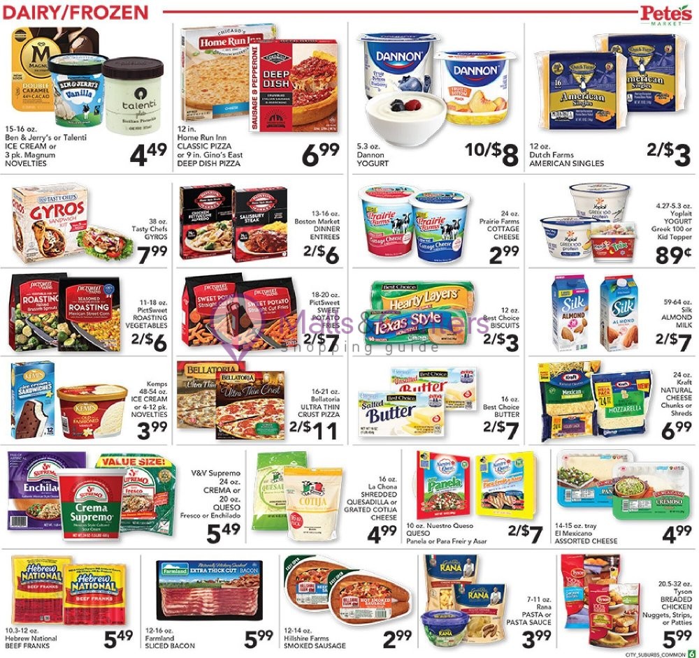 Pete's Fresh Market Weekly Ad sales & flyers specials MallsCenters