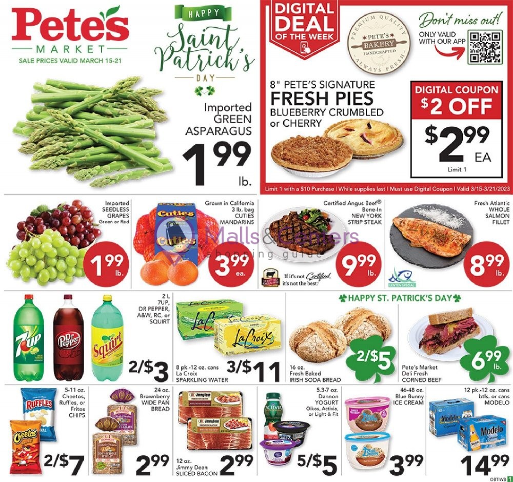 Pete's Fresh Market Weekly ad valid from 03/15/2023 to 03/21/2023