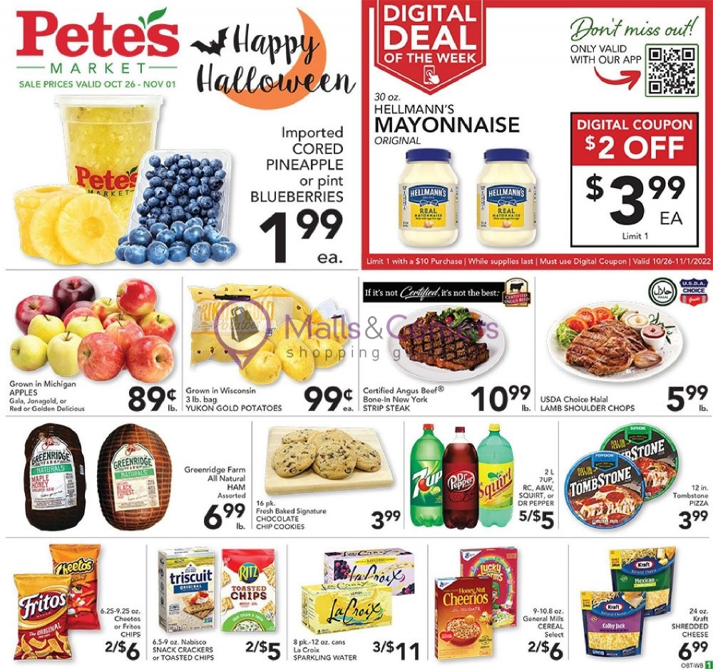 Pete's Fresh Market Weekly Ad sales & flyers specials MallsCenters