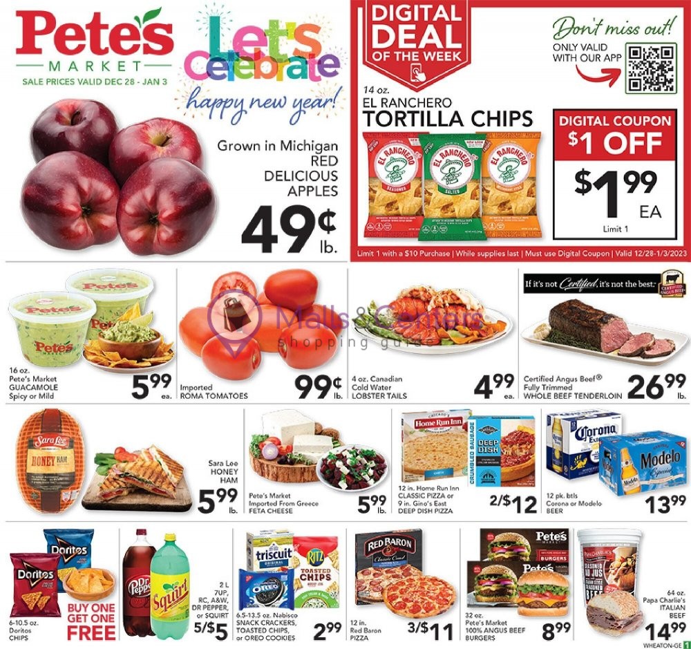 Pete's Fresh Market Weekly Ad sales & flyers specials MallsCenters