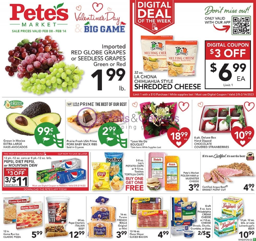 Pete's Fresh Market Weekly ad valid from 02/08/2023 to 02/14/2023