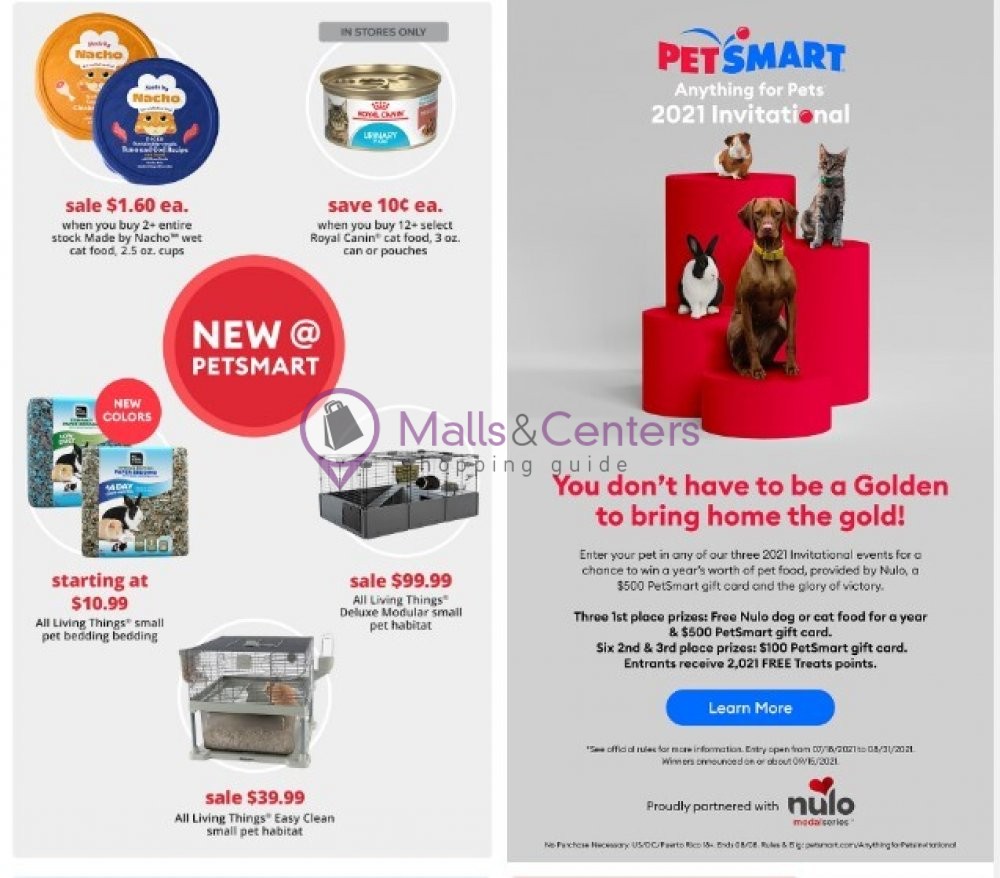 PetSmart Weekly Ad sales & flyers specials MallsCenters