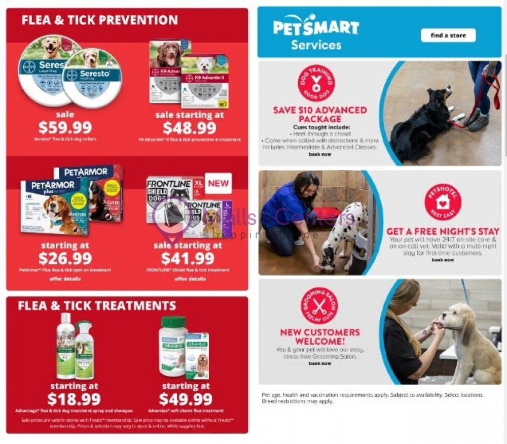 PetSmart Weekly Ad sales & flyers specials MallsCenters