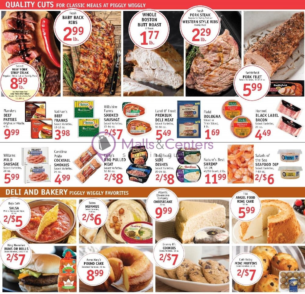 Piggly Wiggly Weekly ad valid from 06/21/2023 to 06/27/2023 MallsCenters
