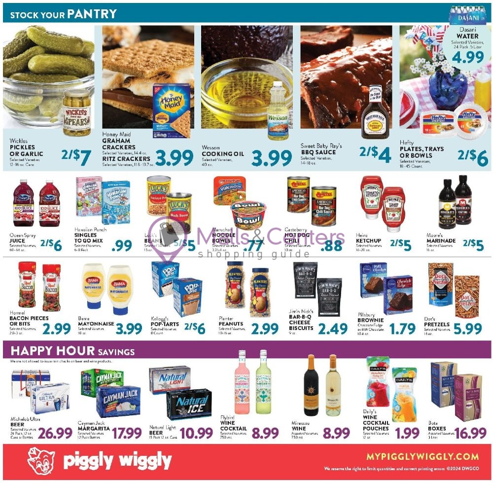 Weekly ad for Piggly Wiggly valid: 06/26/2024 - 07/09/2024, page 4