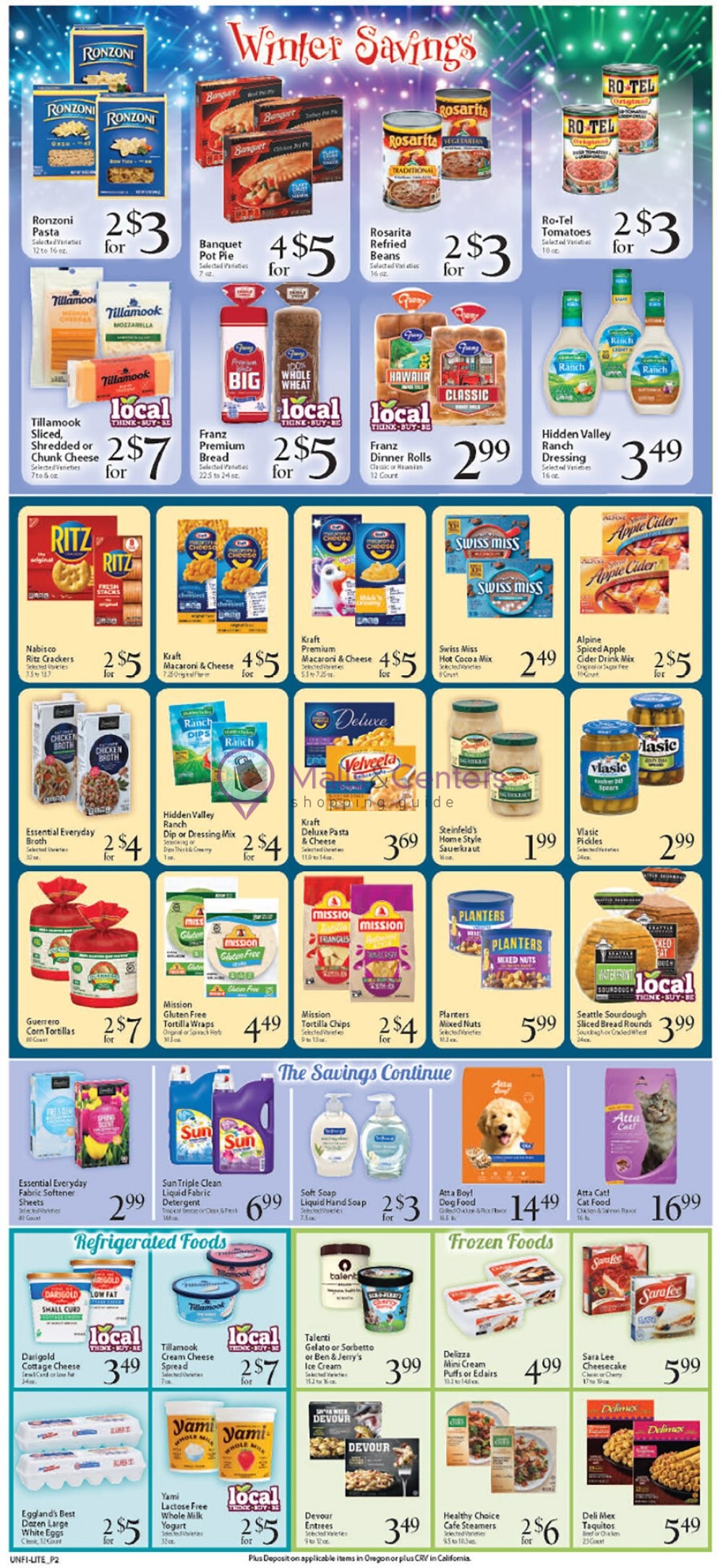 Pioneer Grocery Weekly ad valid from 12/22/2021 to 12/28/2021