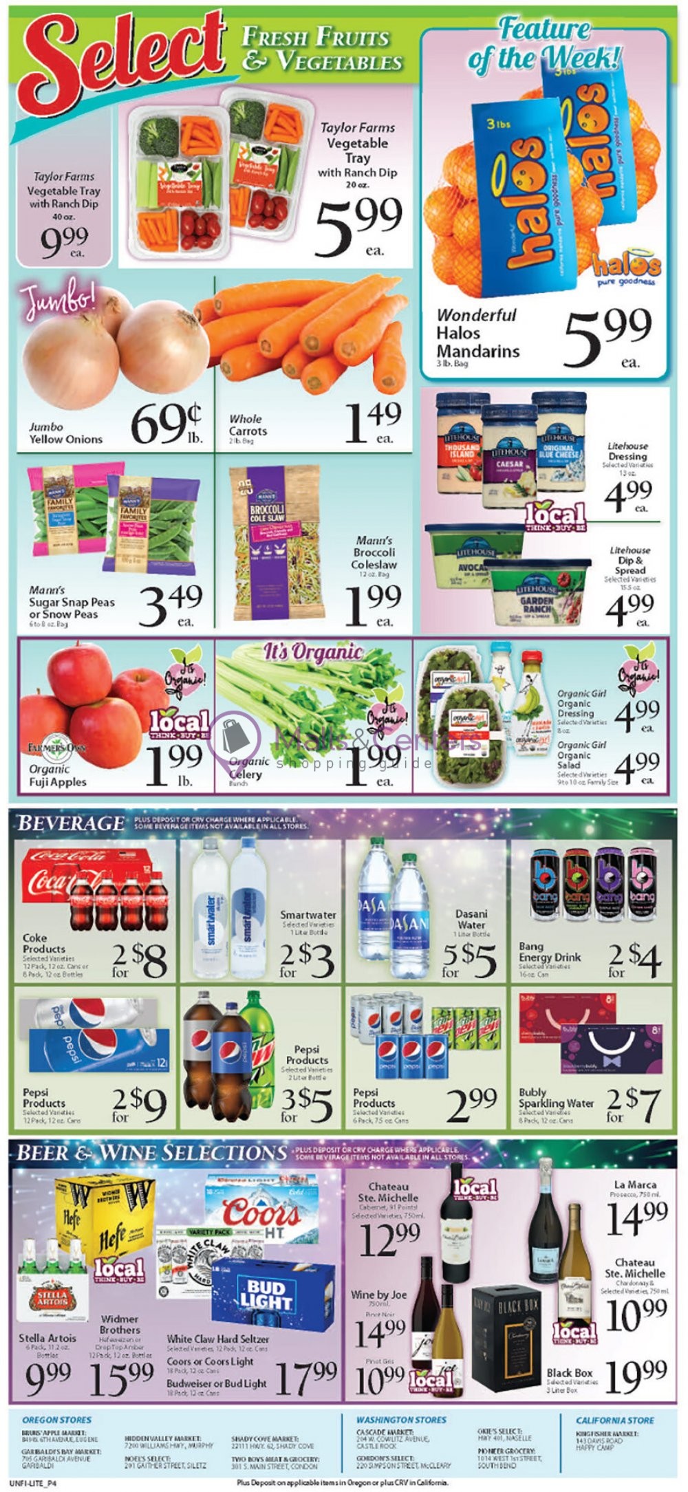 Pioneer Grocery Weekly ad valid from 12/22/2021 to 12/28/2021