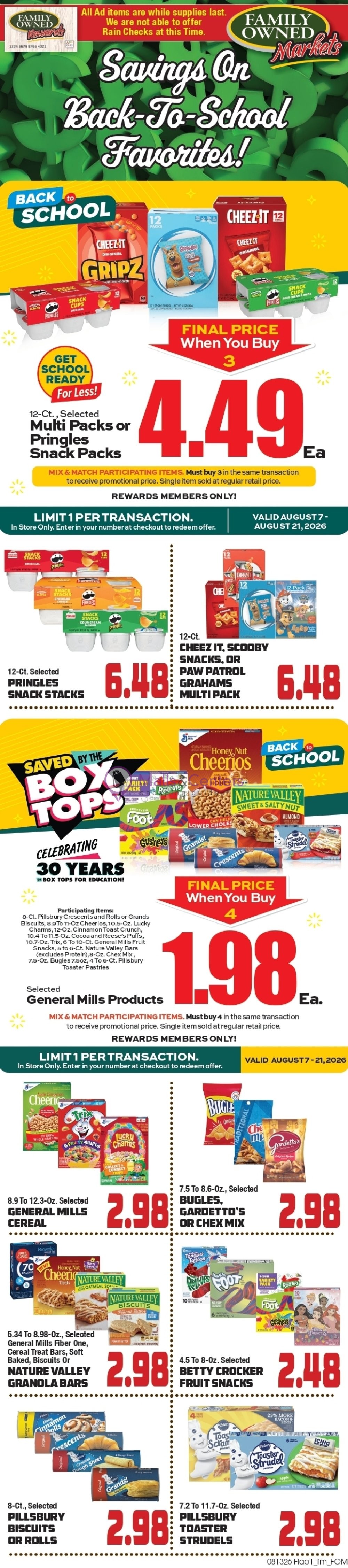 Weekly ad for Pioneer Supermarket valid: 08/01/2026 - 08/31/2026, page 5