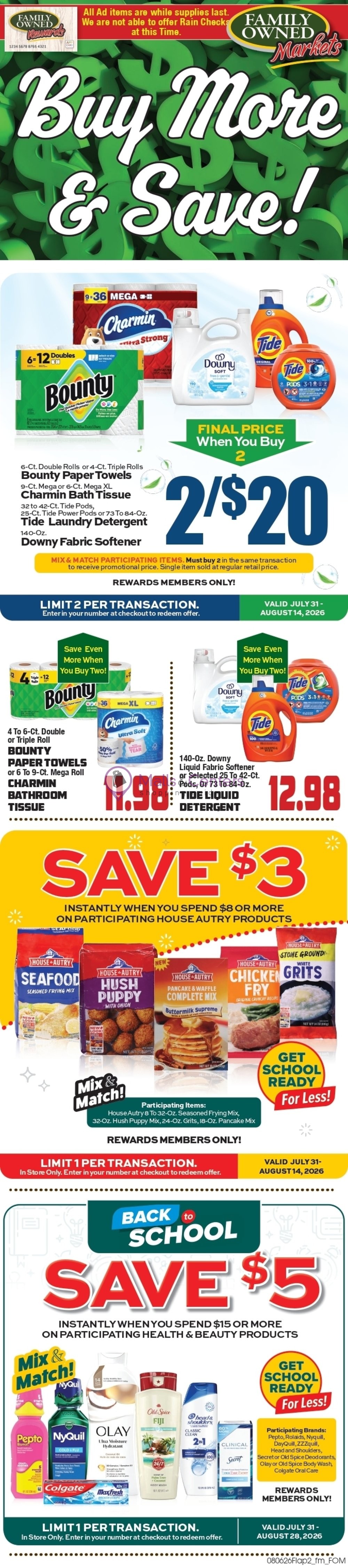 Weekly ad for Pioneer Supermarket valid: 08/03/2026 - 08/09/2026, page 6