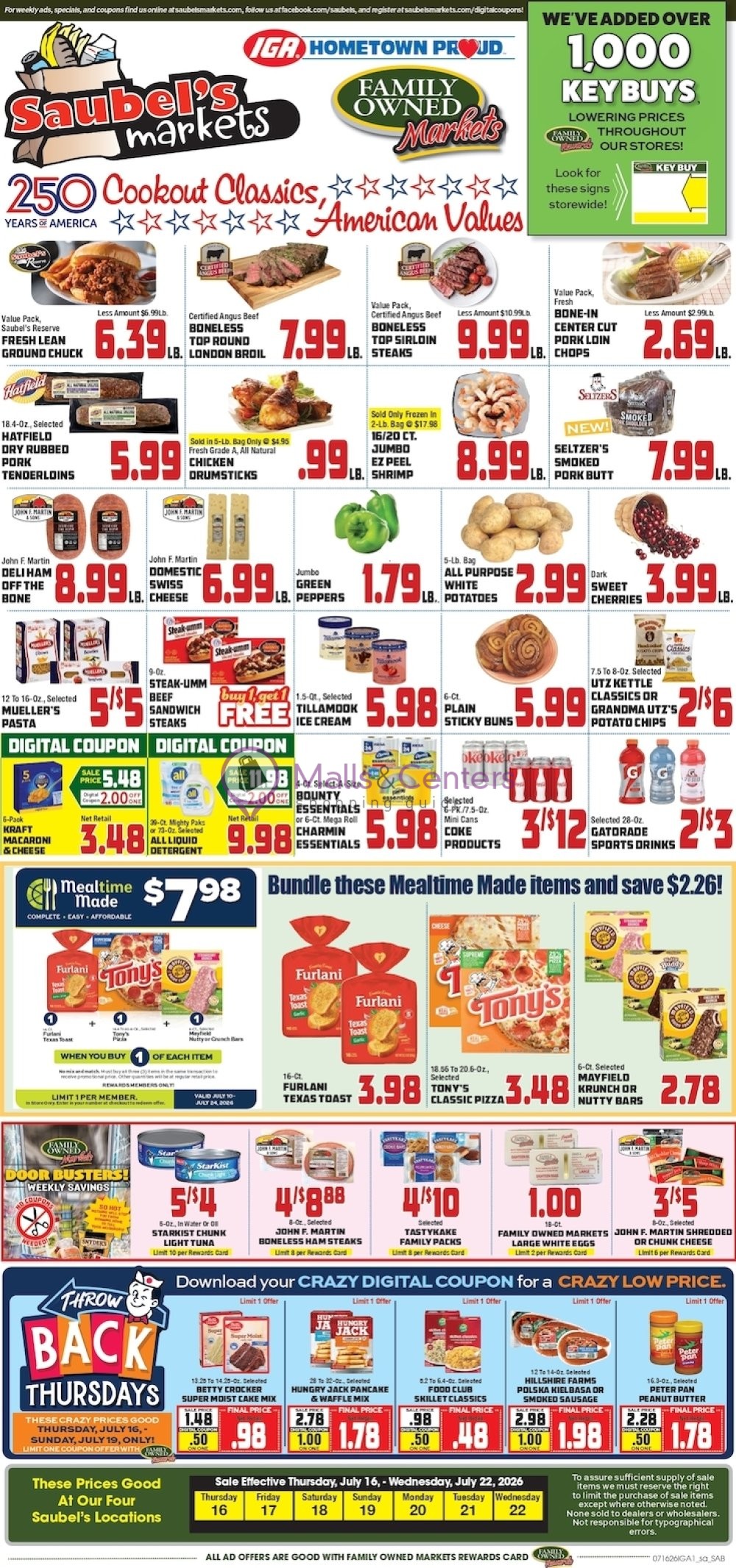Weekly ad for Pioneer Supermarket valid: 07/14/2026 - 07/20/2026, page 1