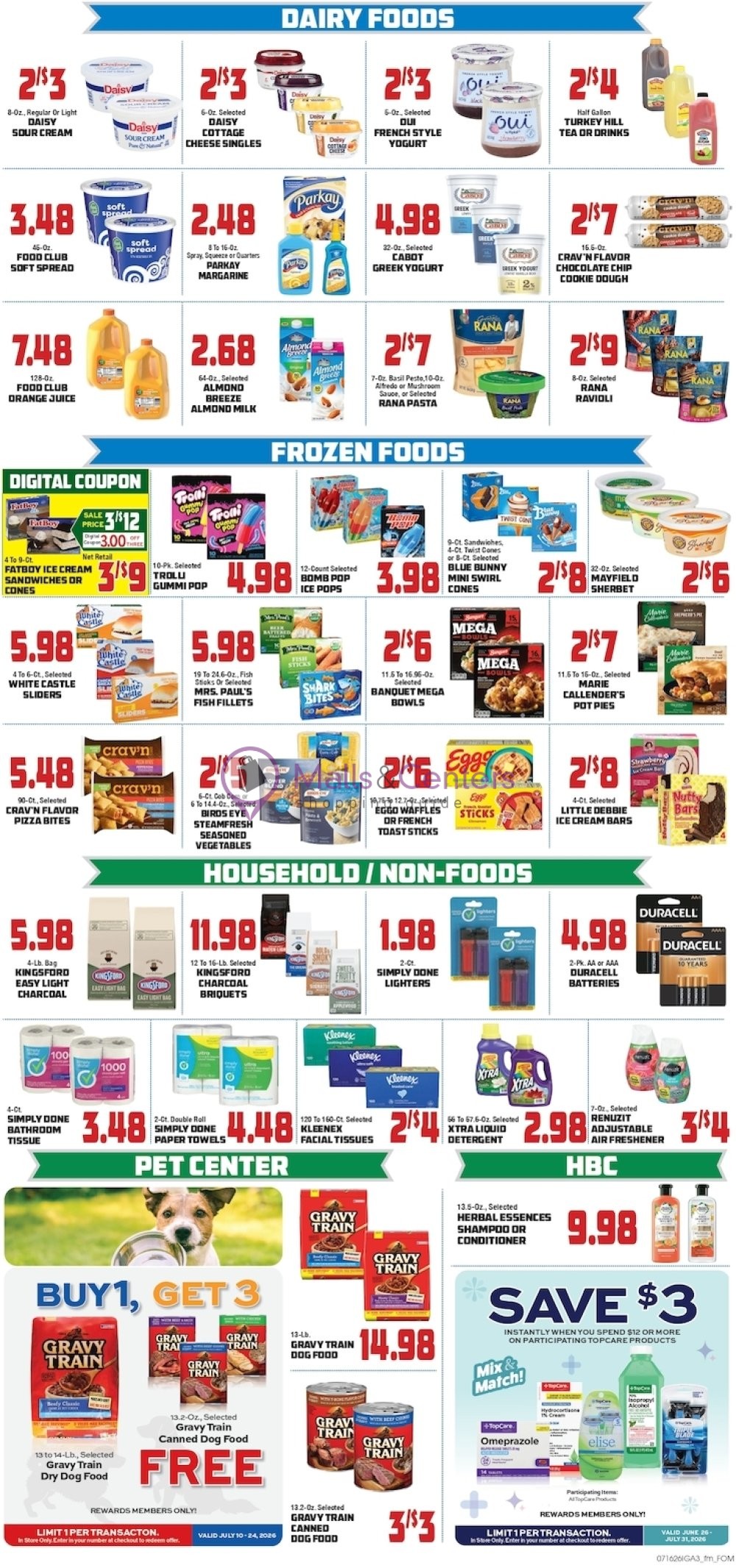 Weekly ad for Pioneer Supermarket valid: 07/14/2026 - 07/20/2026, page 3