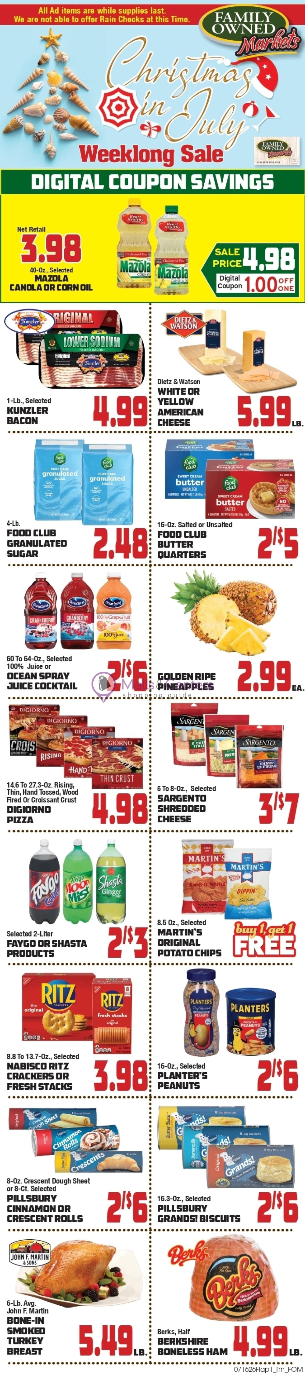 Weekly ad for Pioneer Supermarket valid: 07/14/2026 - 07/20/2026, page 5