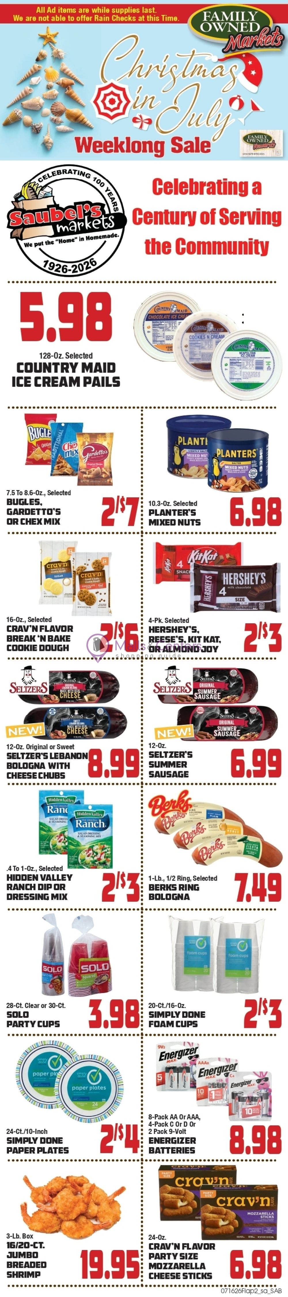 Weekly ad for Pioneer Supermarket valid: 07/14/2026 - 07/20/2026, page 6