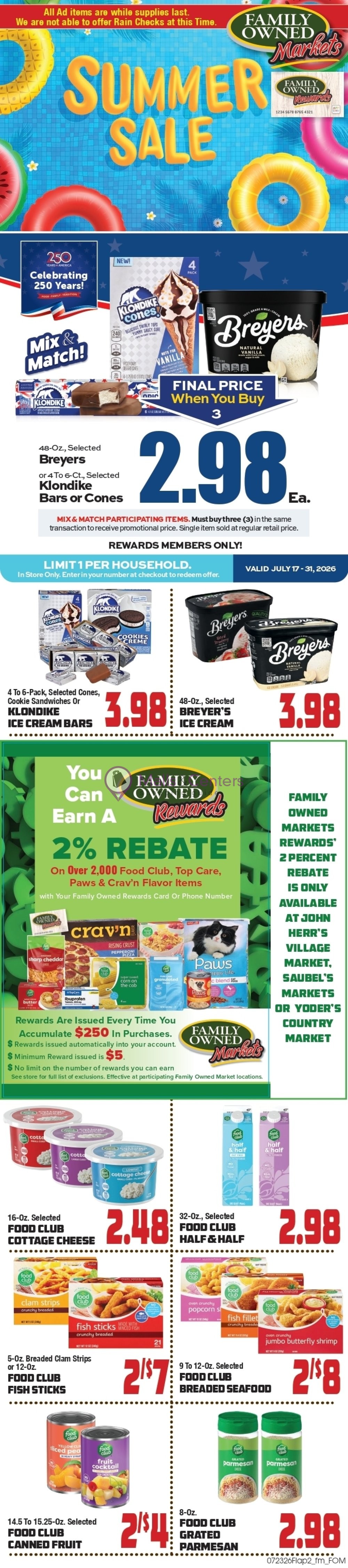 Weekly ad for Pioneer Supermarket valid: 07/20/2026 - 07/27/2026, page 6