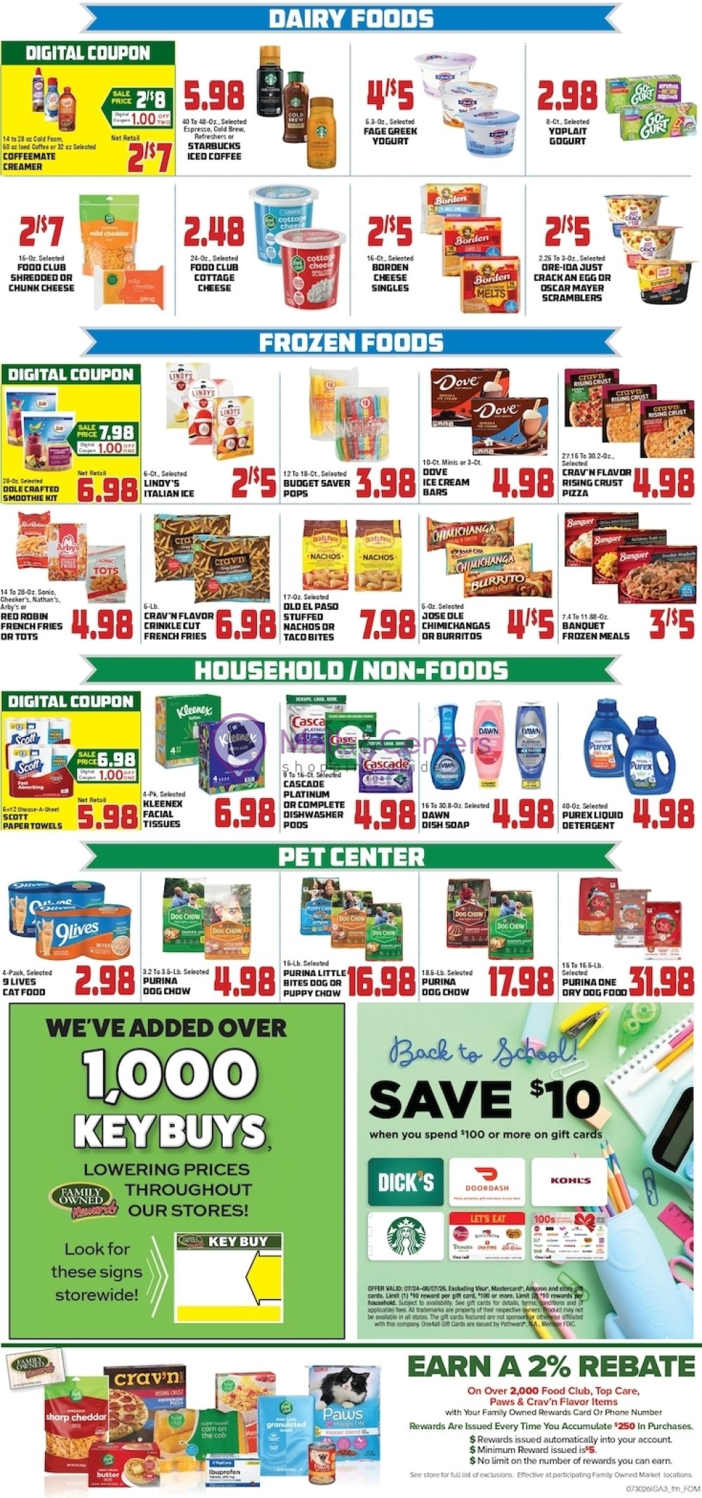 Weekly ad for Pioneer Supermarket valid: 07/30/2026 - 08/06/2026, page 3