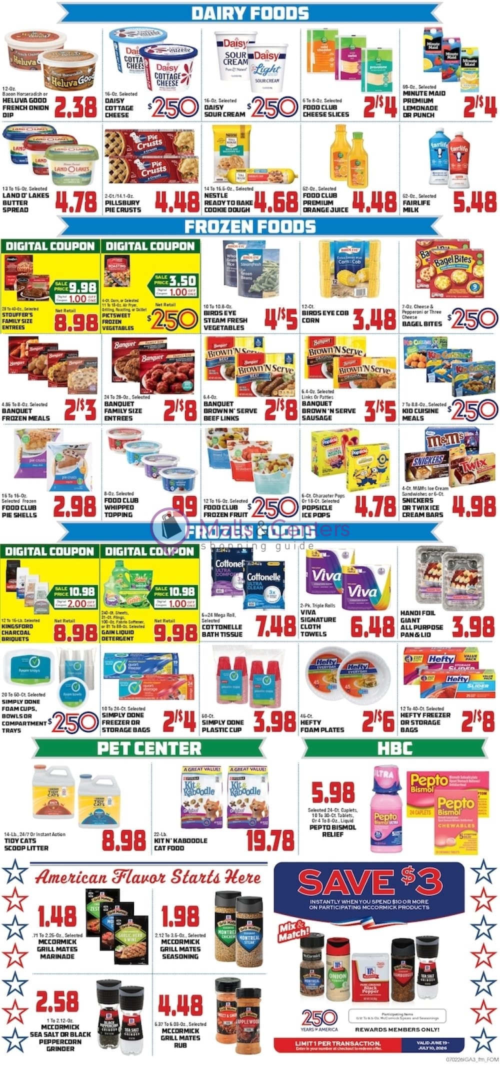 Weekly ad for Pioneer Supermarket valid: 07/06/2026 - 07/12/2026, page 3