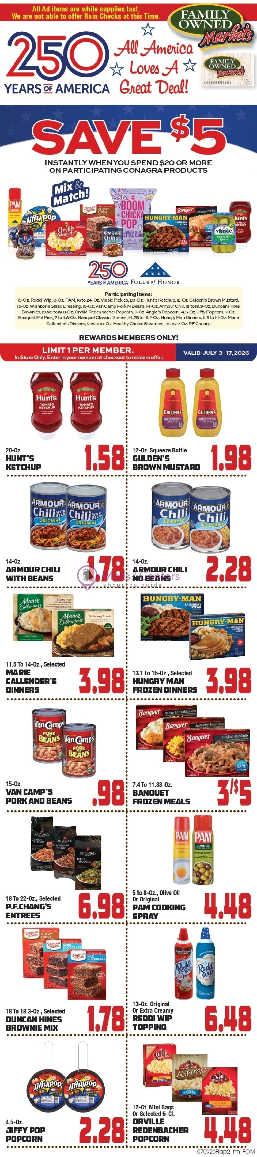 Weekly ad for Pioneer Supermarket valid: 07/08/2026 - 07/14/2026, page 6
