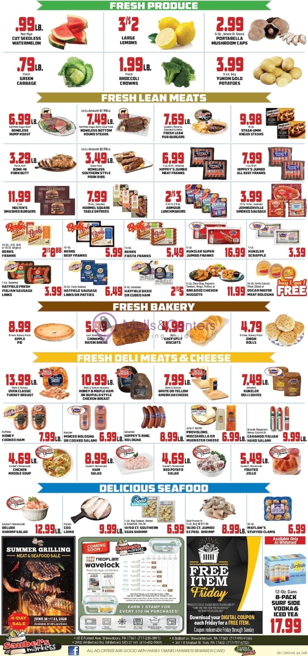 Weekly ad for Pioneer Supermarket valid: 06/11/2026 - 06/17/2026, page 4