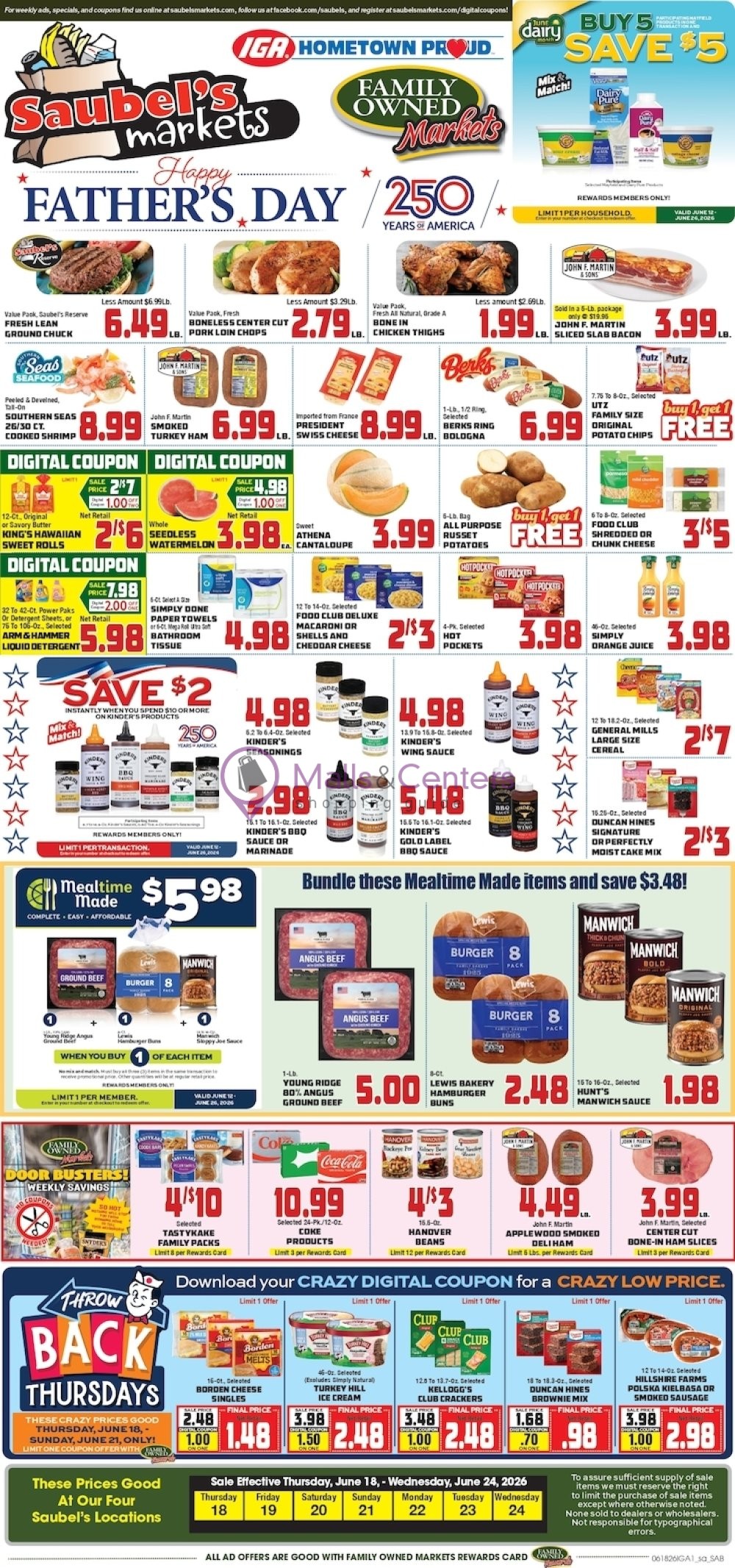 Weekly ad for Pioneer Supermarket valid: 06/15/2026 - 06/21/2026, page 1