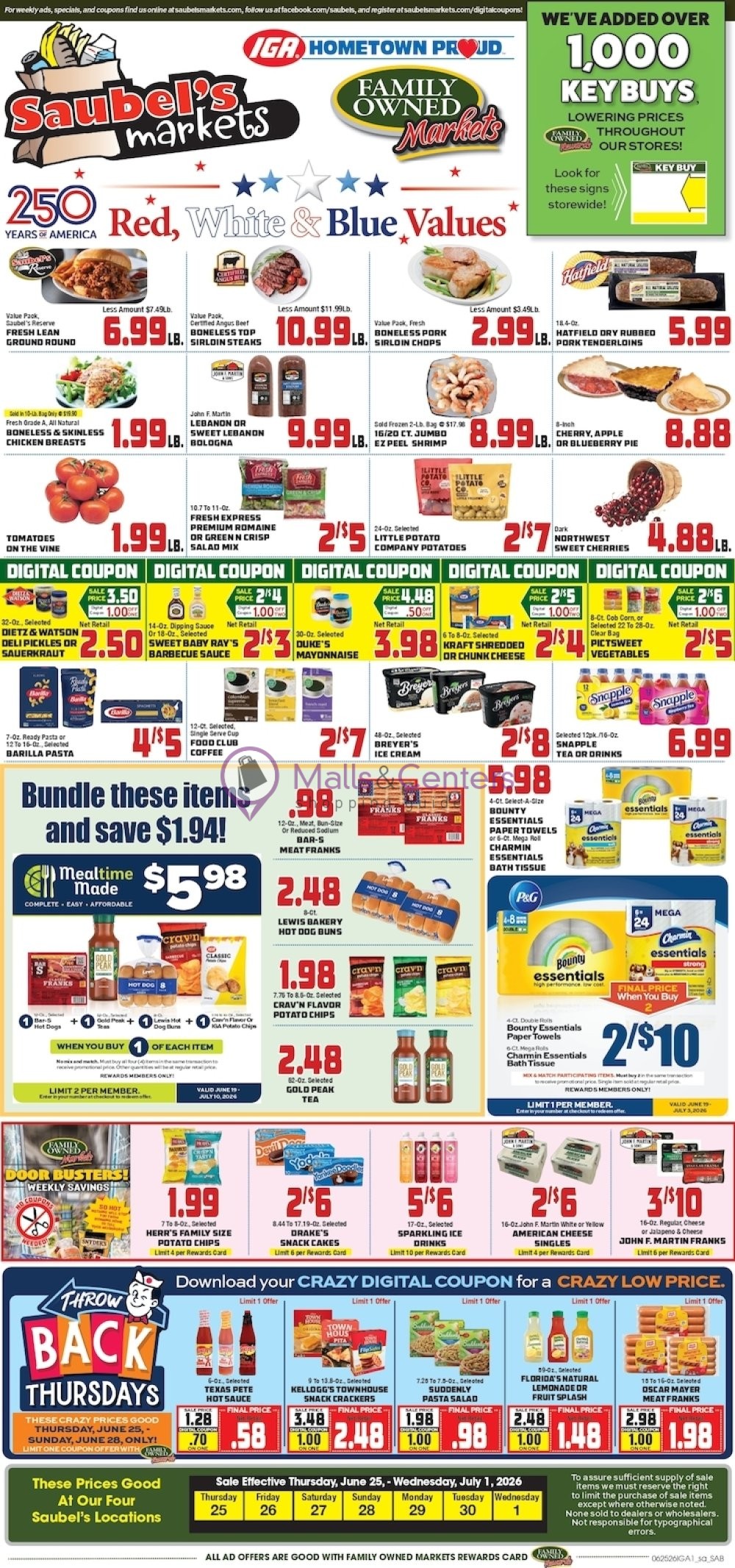 Weekly ad for Pioneer Supermarket valid: 06/24/2026 - 07/01/2026, page 1