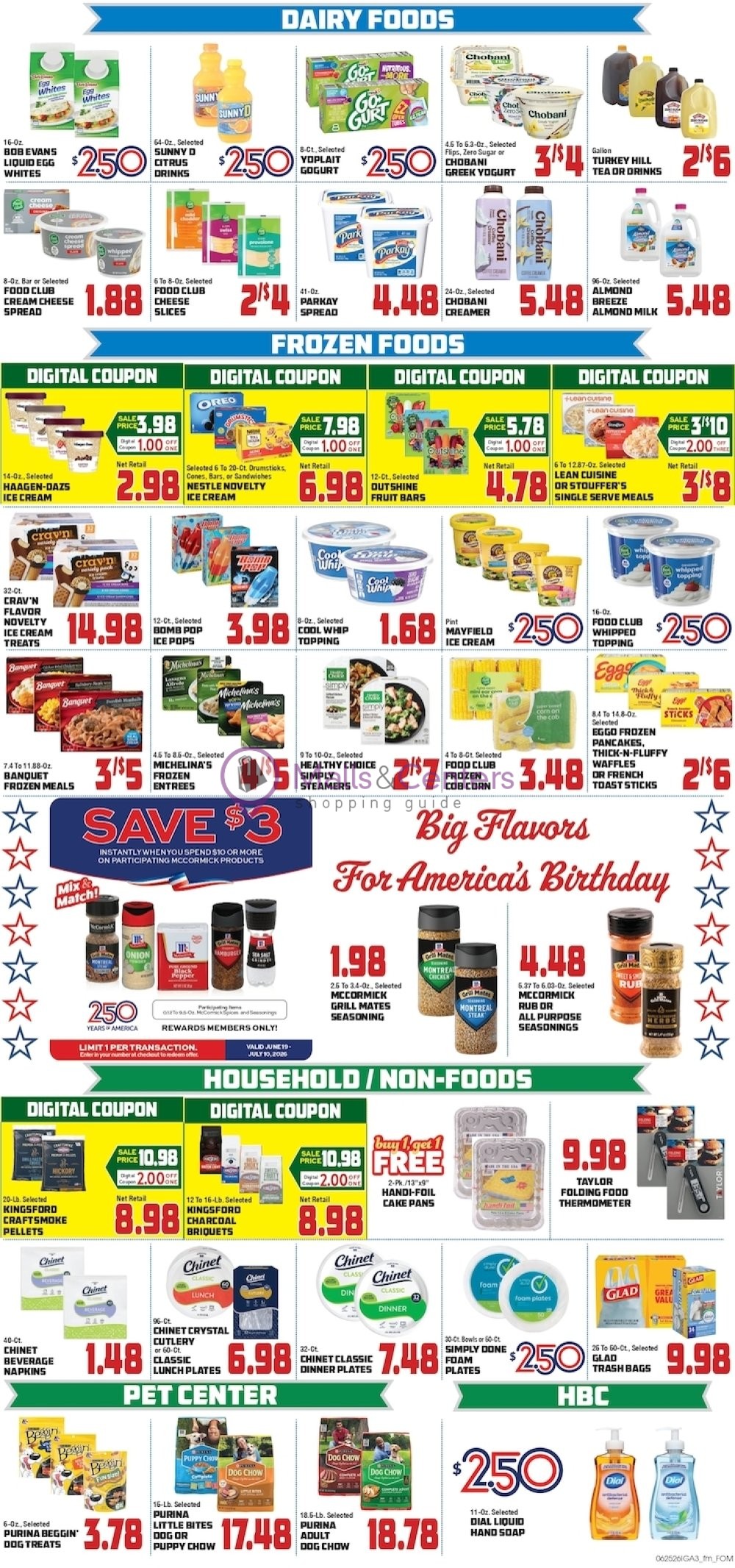 Weekly ad for Pioneer Supermarket valid: 06/24/2026 - 07/01/2026, page 3