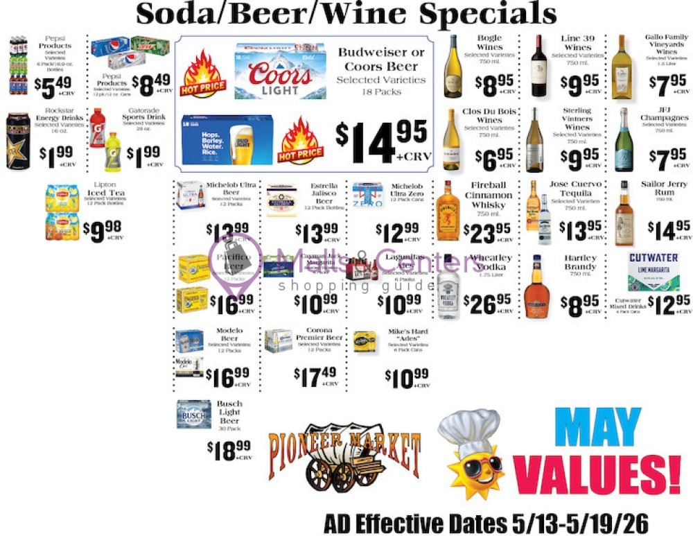 Weekly ad for Pioneer Supermarket valid: 05/01/2026 - 05/31/2026, page 4