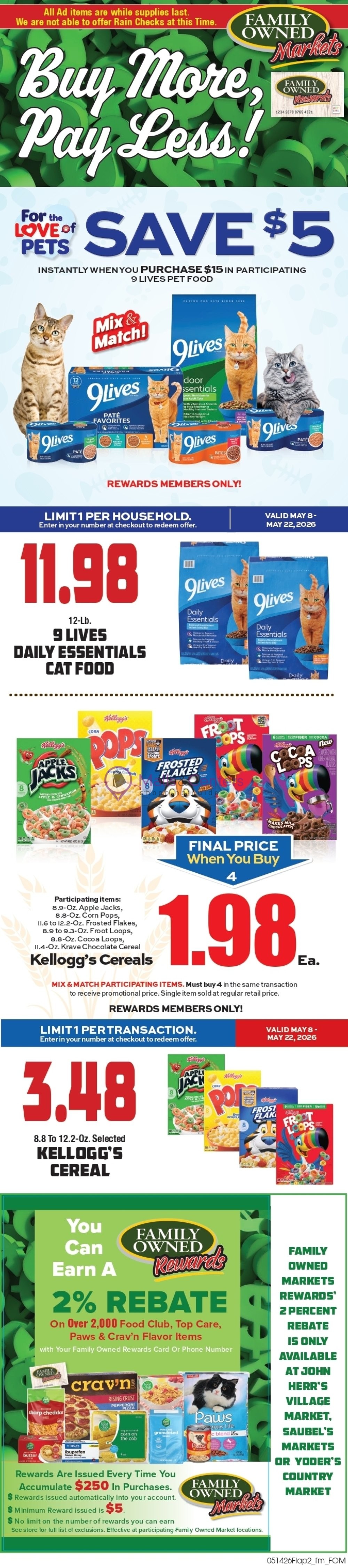 Weekly ad for Pioneer Supermarket valid: 05/14/2026 - 05/20/2026, page 6