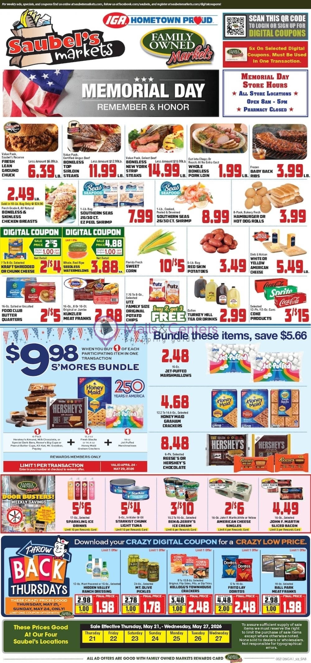Weekly ad for Pioneer Supermarket valid: 05/22/2026 - 05/30/2026, page 1