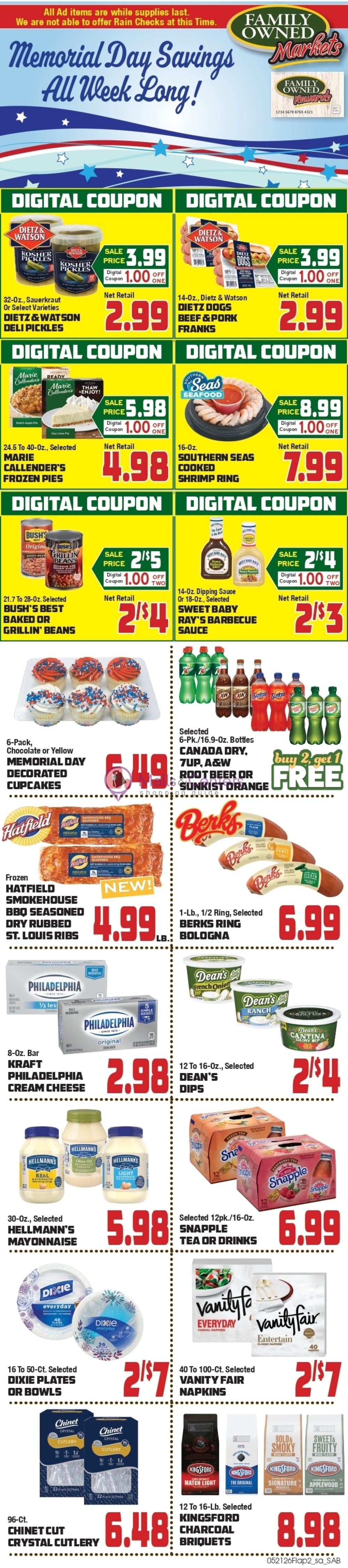 Weekly ad for Pioneer Supermarket valid: 05/22/2026 - 05/30/2026, page 6