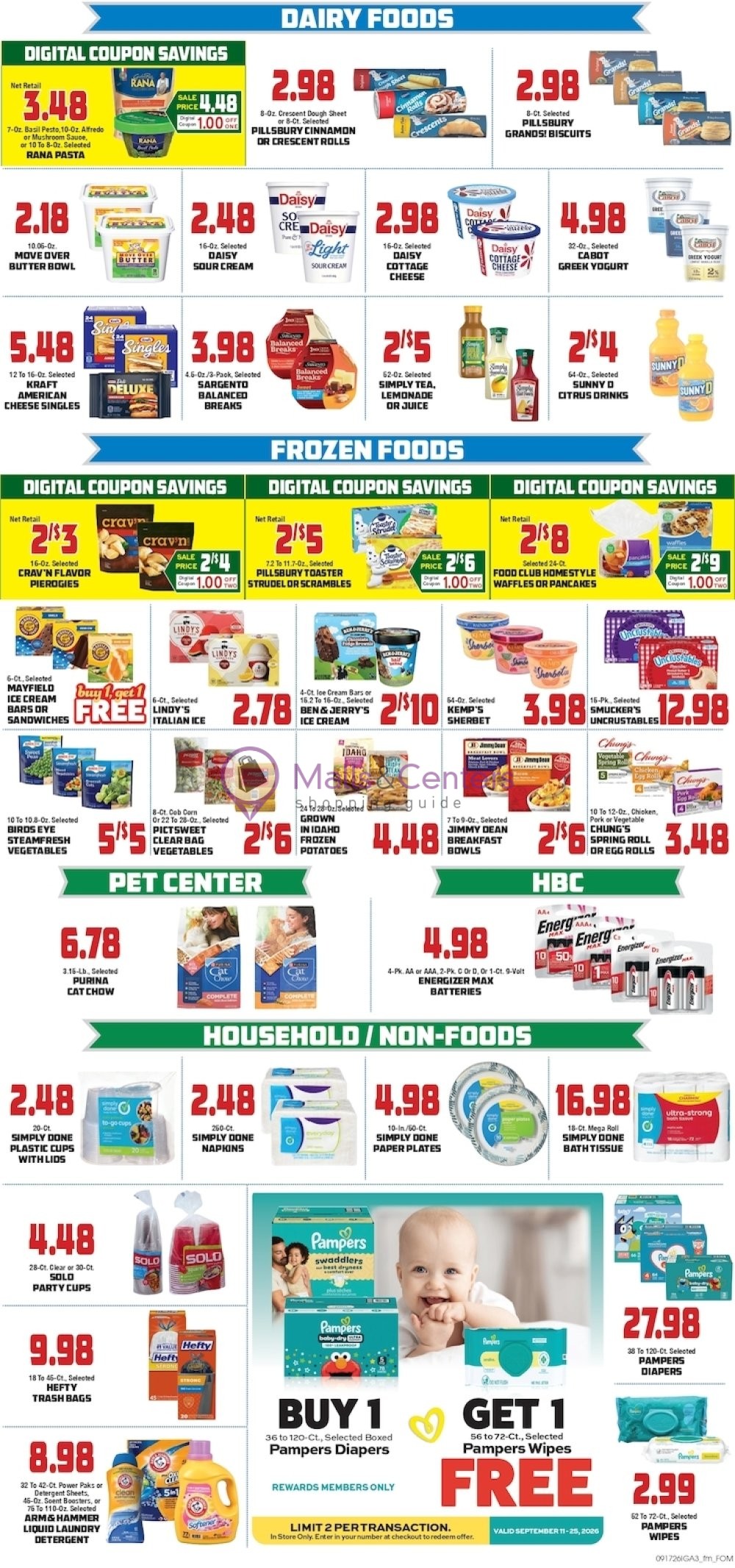 Weekly ad for Pioneer Supermarket valid: 09/15/2026 - 09/21/2026, page 3