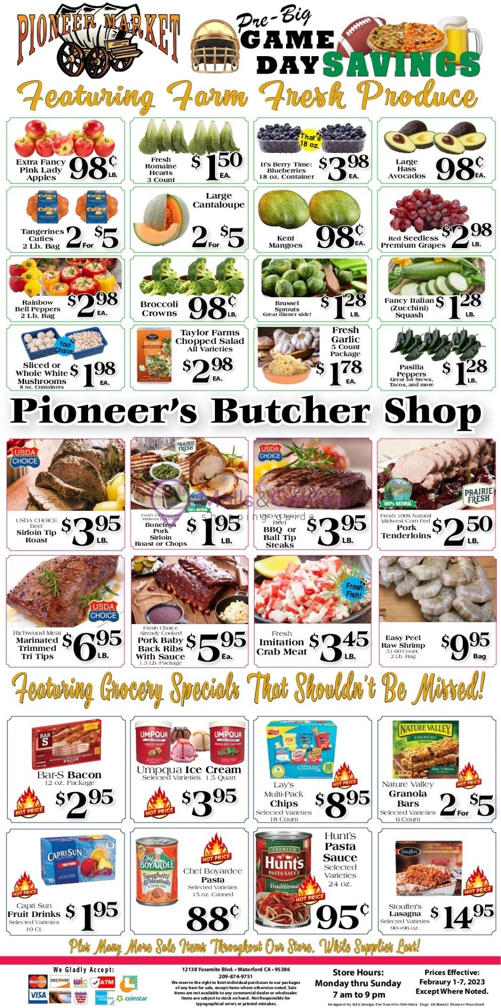 Pioneer Supermarket Weekly ad valid from 02/01/2023 to 02/07/2023