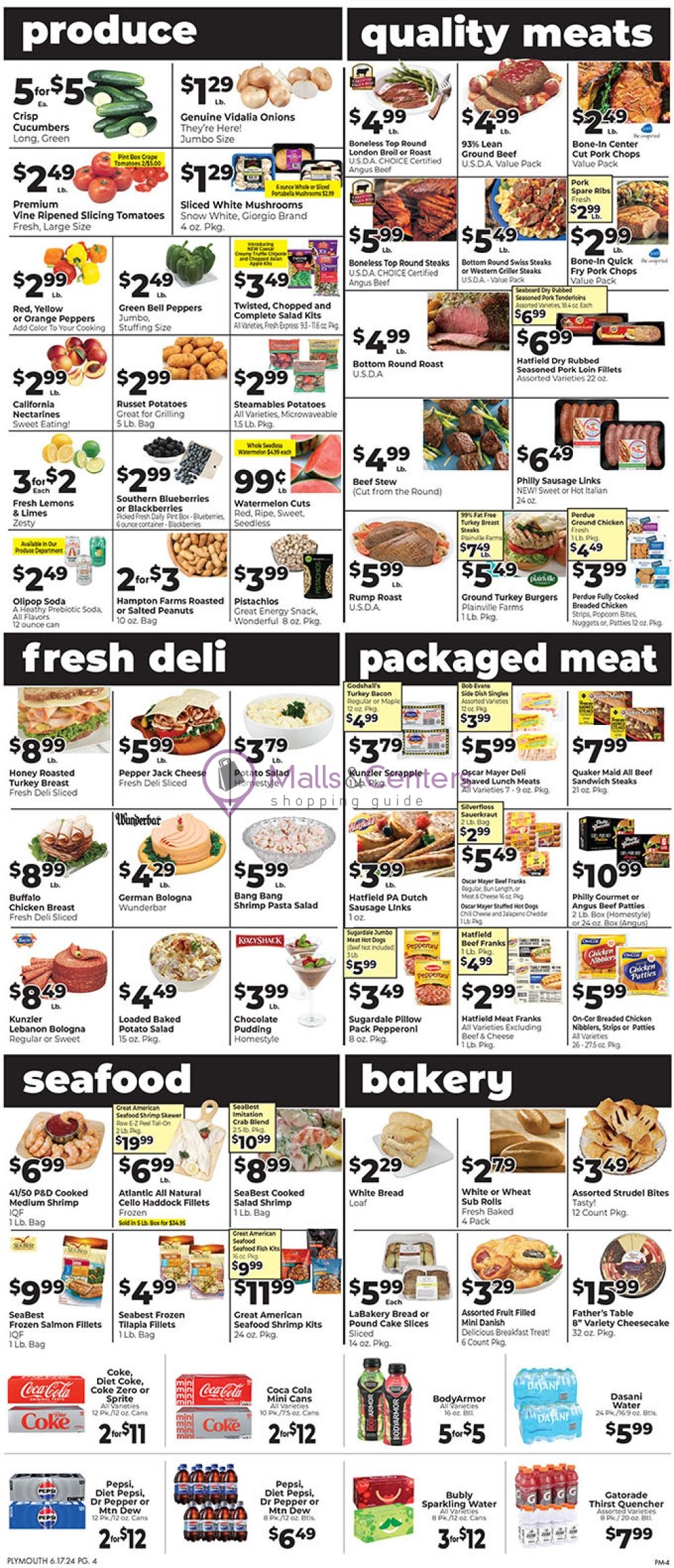 Weekly ad for Plymouth Hometown Market valid: 06/16/2024 - 06/22/2024, page 4
