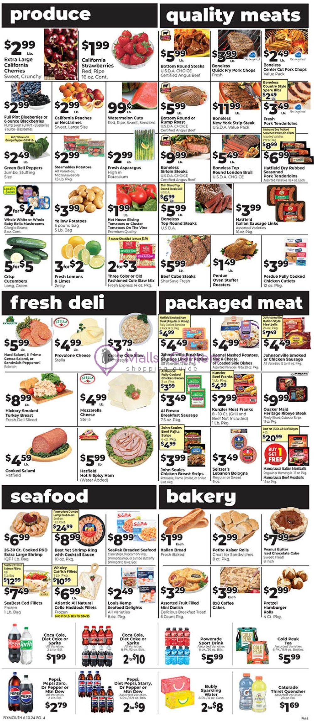 Weekly ad for Plymouth Hometown Market valid: 06/09/2024 - 06/15/2024, page 4