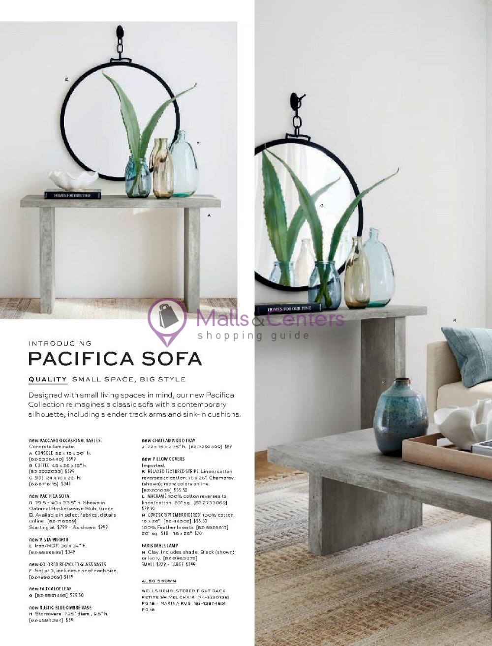 Pottery Barn Weekly Ad sales & flyers specials MallsCenters